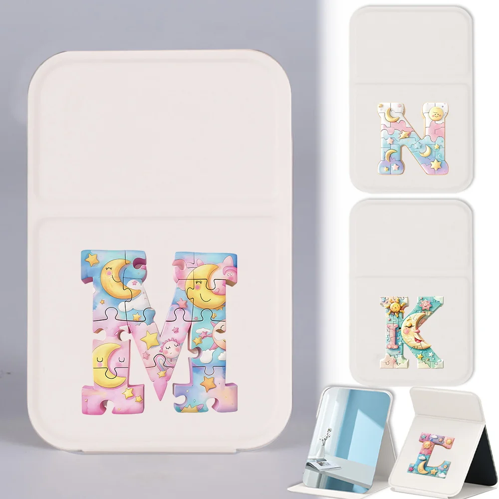 Portable Handheld Cosmetic Mirror Beauty Tool Suitable For Travel And Family Use Saw Puzzle Initial Name 26 Letters Pattern
Portable Handheld Cosmetic Mirror Beauty Tool Suitable For Travel And Family Use Saw Puzzle Initial Name 26 Letters Pattern