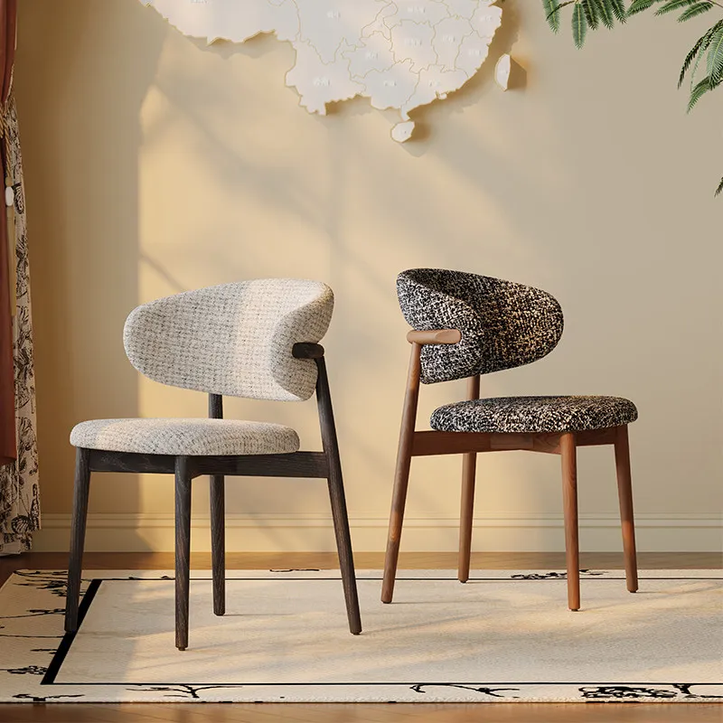 Nordic and Japanese Style Solid Wood Dining Chairs Home Minimalist Modern Dining Chair Vintage-style Comfortable Chair
Nordic and Japanese Style Solid Wood Dining Chairs Home Minimalist Modern Dining Chair Vintage-style Comfortable Chair