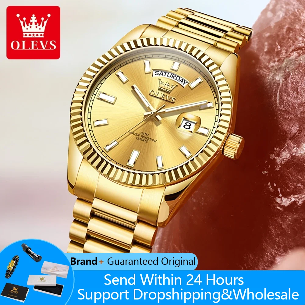 OLEVS 5650, оригинальные кварцевые мужские часы, водонепроницаемые деловые спортивные мужские наручные часы со стальным ремешком, светящиеся роскошные брендовые часы для мужчин
OLEVS 5650, оригинальные кварцевые мужские часы, водонепроницаемые деловые спортивные мужские наручные часы со стальным ремешком, светящиеся роскошные брендовые часы для мужчин