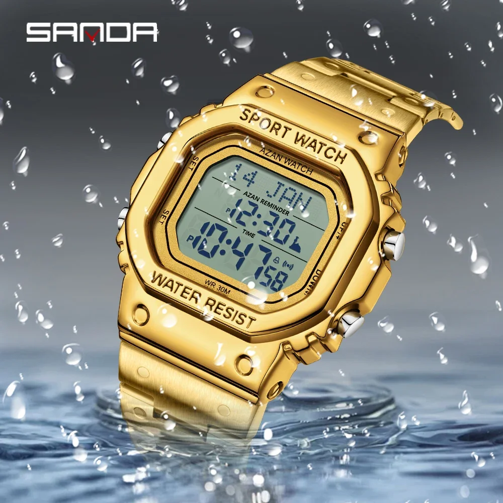 SANDA New 2172 2173 Модные мужские электронные часы Многофункциональные водонепроницаемые светодиодные мужские электронные часы с одним дисплеем 2025 (Fr
SANDA New 2172 2173 Модные мужские электронные часы Многофункциональные водонепроницаемые светодиодные мужские электронные часы с одним дисплеем 2025 (Fr