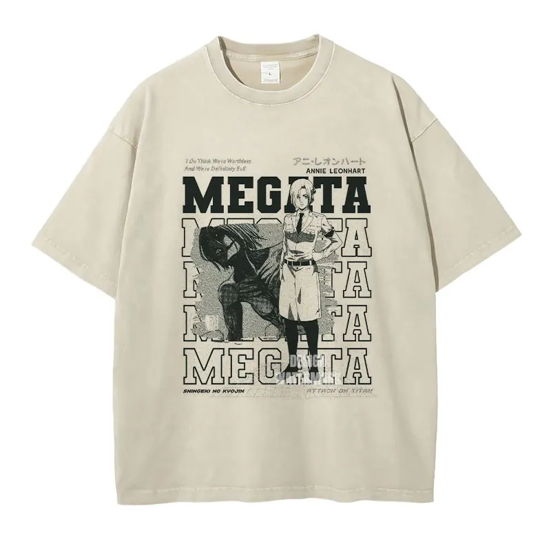 Аниме A-Attack on T-Titan Футболка большого размера Винтаж Washed Eren Футболки Ретро Микаса Футболка Манга Леви Топы Футболки Мужские Хлопок
Аниме A-Attack on T-Titan Футболка большого размера Винтаж Washed Eren Футболки Ретро Микаса Футболка Манга Леви Топы Футболки Мужские Хлопок