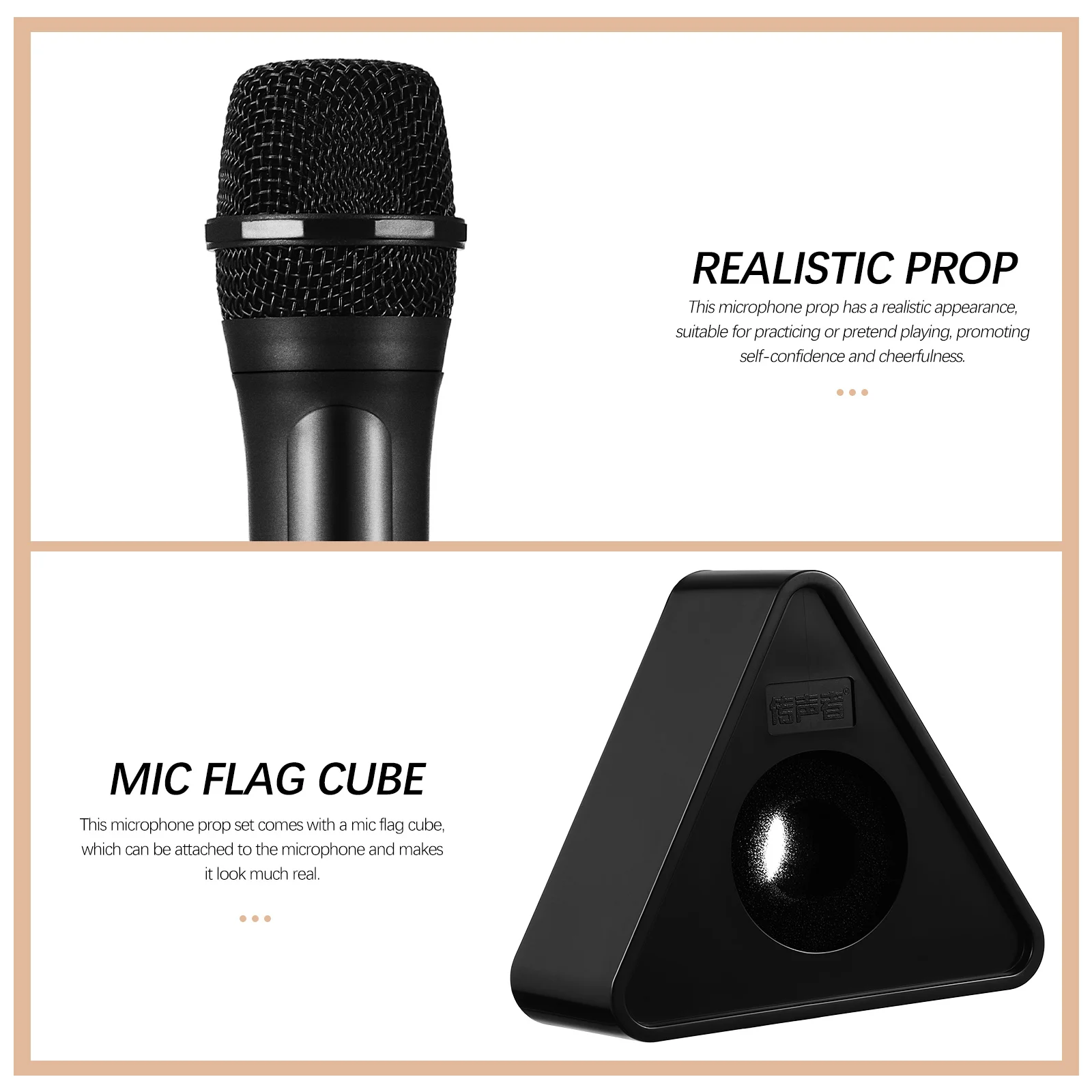 Fake Microphone Toy Purple Tip Realistic Lightweight Pretend Play Mic Flag Stage Photo Prop Teaching Equipment
Fake Microphone Toy Purple Tip Realistic Lightweight Pretend Play Mic Flag Stage Photo Prop Teaching Equipment