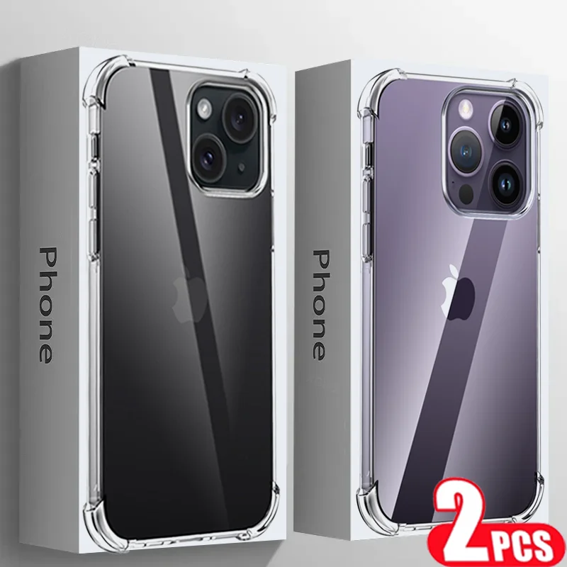 Clear Shockproof Phone Case For iPhone 11 14 13 12 15 Pro Max Lens Protection Case on iPhone 14 15 Plus X XR XS MAX Back Cover
Clear Shockproof Phone Case For iPhone 11 14 13 12 15 Pro Max Lens Protection Case on iPhone 14 15 Plus X XR XS MAX Back Cover