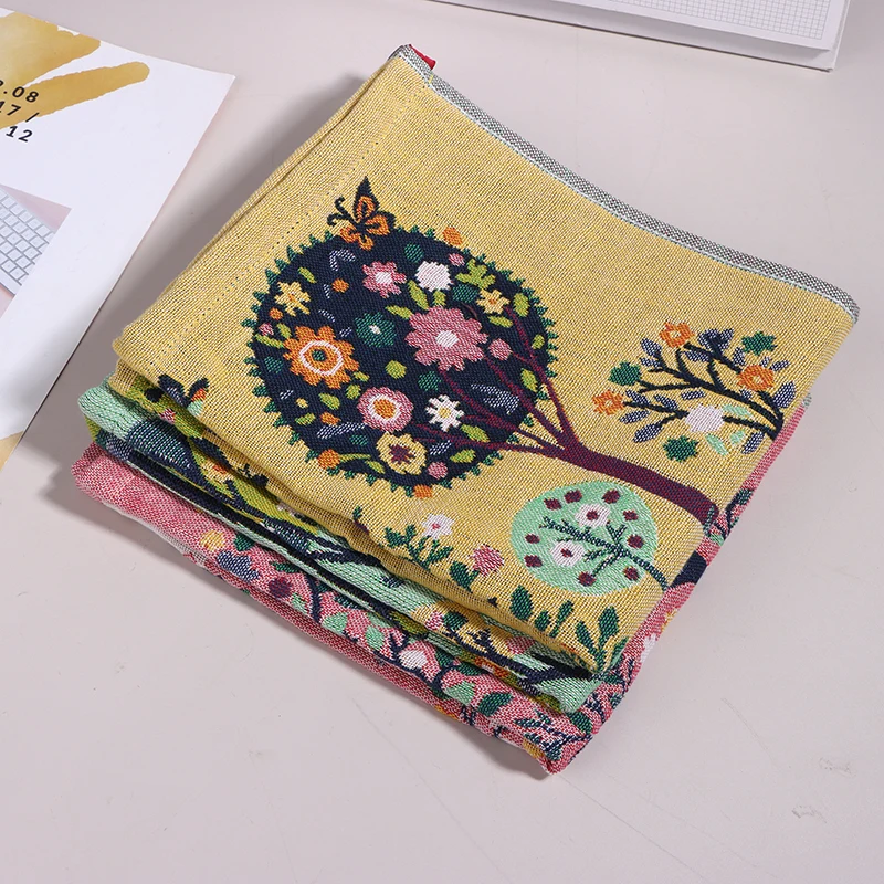 1pcs Four Ply Cotton Towels Square Shape Forest Geometric Soft Absorbent Face Towels for Kids Adults Hotel Bathroom Use
1pcs Four Ply Cotton Towels Square Shape Forest Geometric Soft Absorbent Face Towels for Kids Adults Hotel Bathroom Use