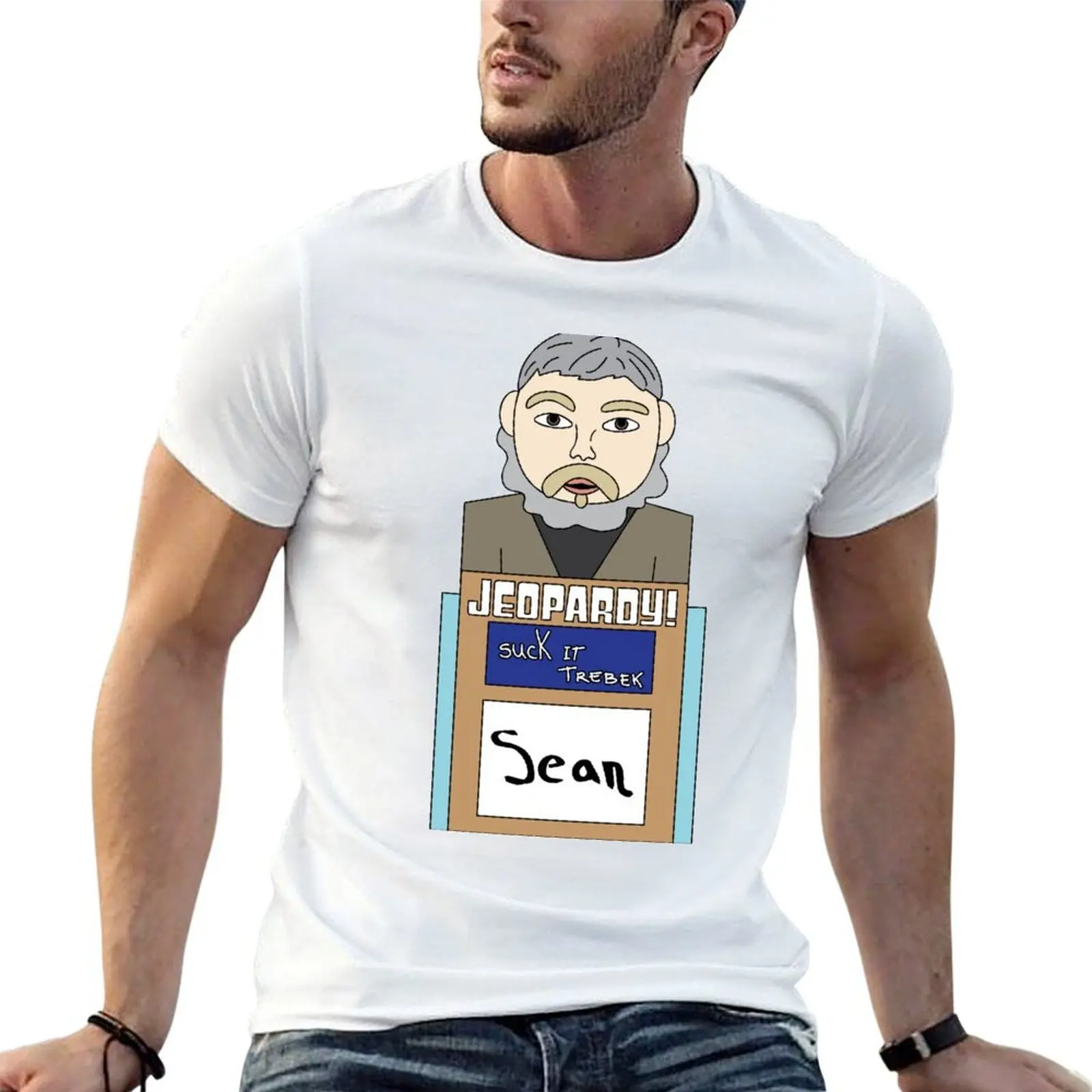 Suck it, Trebek T-Shirt man t shirt cotton t shirt personalised t shirt man plain T-shirt
Suck it, Trebek T-Shirt man t shirt cotton t shirt personalised t shirt man plain T-shirt