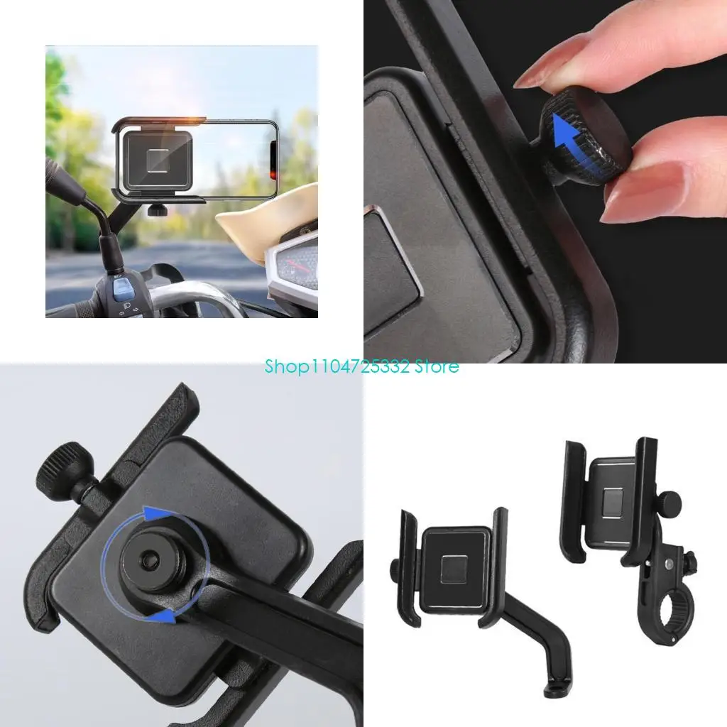 P5EA Motorcycle Phone Bracket Avoid Surface Scratches 360°Rotation Adjustable
P5EA Motorcycle Phone Bracket Avoid Surface Scratches 360°Rotation Adjustable