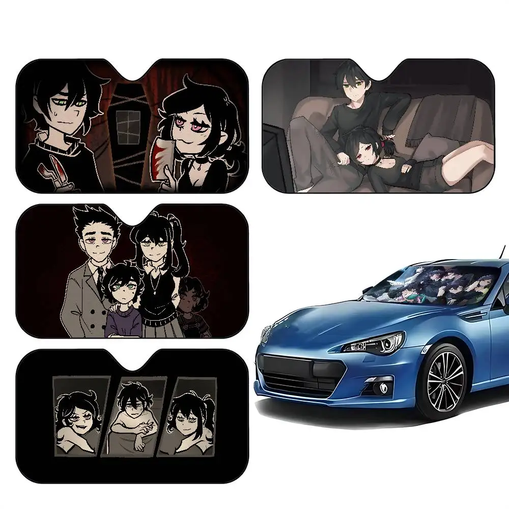 The Coffin Of A-Andy And L-Leyley Car Sunshade Curtains Car Sun Shade Foldable Cute Funny Sunshade For Car Truck SUV Blocks
The Coffin Of A-Andy And L-Leyley Car Sunshade Curtains Car Sun Shade Foldable Cute Funny Sunshade For Car Truck SUV Blocks