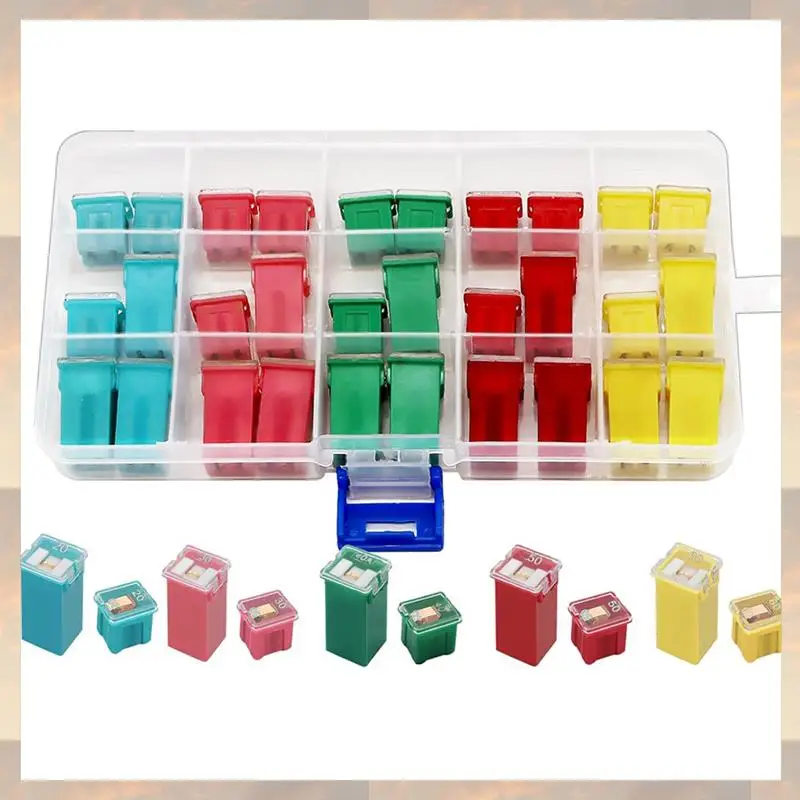 Flash Trend 60 PCS Car Fuses Assortment Kit,Automotive Combination LOW And TALL Box Shaped Fuse Kit,For Car/RV/Truck/Motorcycle/
Flash Trend 60 PCS Car Fuses Assortment Kit,Automotive Combination LOW And TALL Box Shaped Fuse Kit,For Car/RV/Truck/Motorcycle/