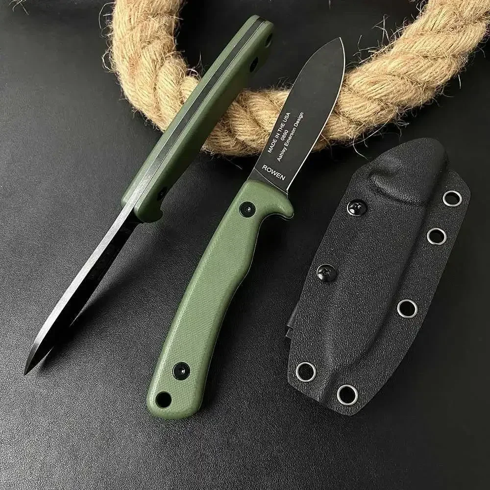 ESEEAGK 1095 Tactical Fixed Blade Tactical Knife Stainless Steel Blade EDC Outdoor Camping Hunting Defense Tool with Sheath
ESEEAGK 1095 Tactical Fixed Blade Tactical Knife Stainless Steel Blade EDC Outdoor Camping Hunting Defense Tool with Sheath