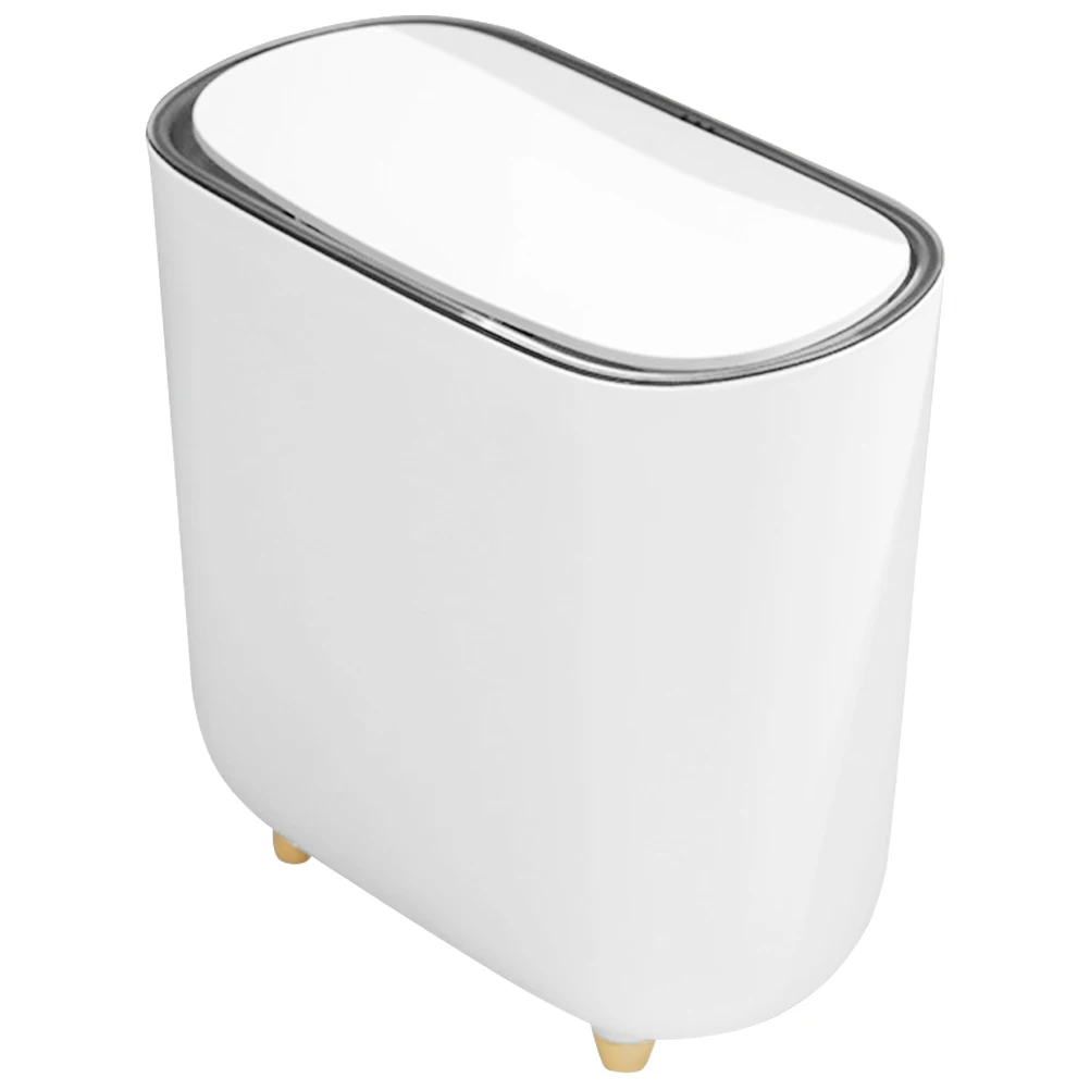Press Lid Trash Can Plastic Garbage Bin Thickened Material Large Opening Bathroom Kitchen Office Bedroom Home Use Slim Space
Press Lid Trash Can Plastic Garbage Bin Thickened Material Large Opening Bathroom Kitchen Office Bedroom Home Use Slim Space