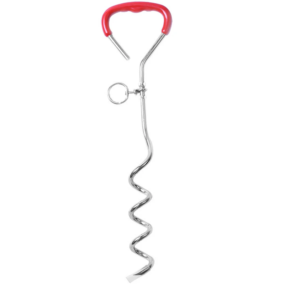 Ground Stake for Dog Leash Pet Tie Out Portable Spiral Stakes Heavy Duty Metal Pile
Ground Stake for Dog Leash Pet Tie Out Portable Spiral Stakes Heavy Duty Metal Pile