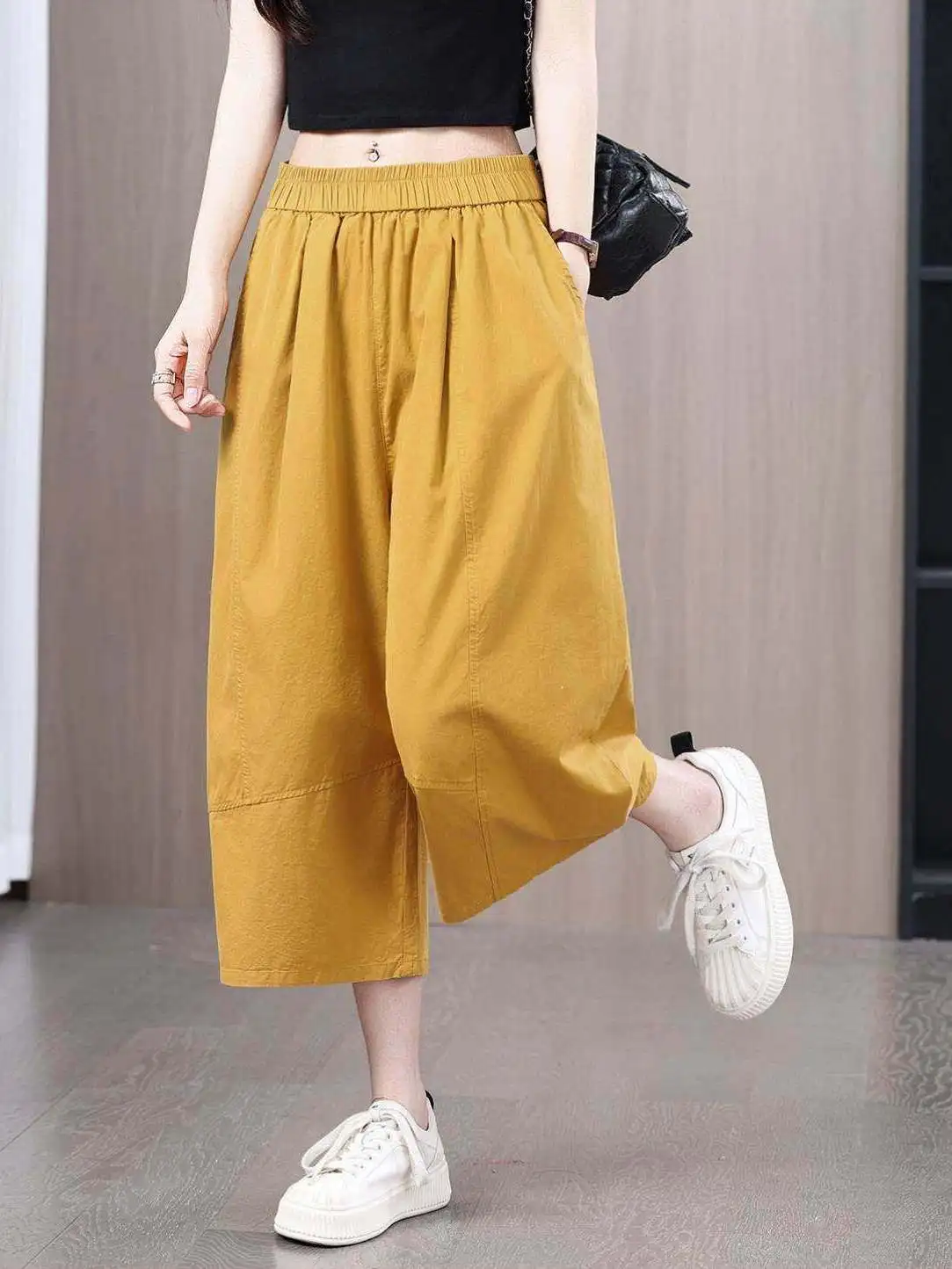 High Waist Loose Mom Pants Summer New Style Seven-eighths Bend Knife Pants Slimming Harlan Pants Casual Trousers for Middle-a...
High Waist Loose Mom Pants Summer New Style Seven-eighths Bend Knife Pants Slimming Harlan Pants Casual Trousers for Middle-a...