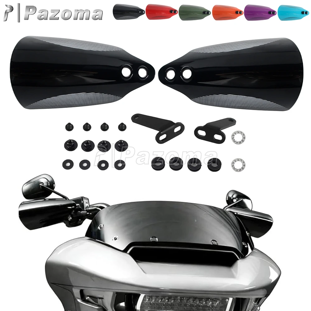 Pazoma Hand Guard Motorcycle Handguard W/Mounting Hardware Hands Protector For Harley Touring Road Glide FLTRX FLTRXSE FLTRXSTSE
Pazoma Hand Guard Motorcycle Handguard W/Mounting Hardware Hands Protector For Harley Touring Road Glide FLTRX FLTRXSE FLTRXSTSE