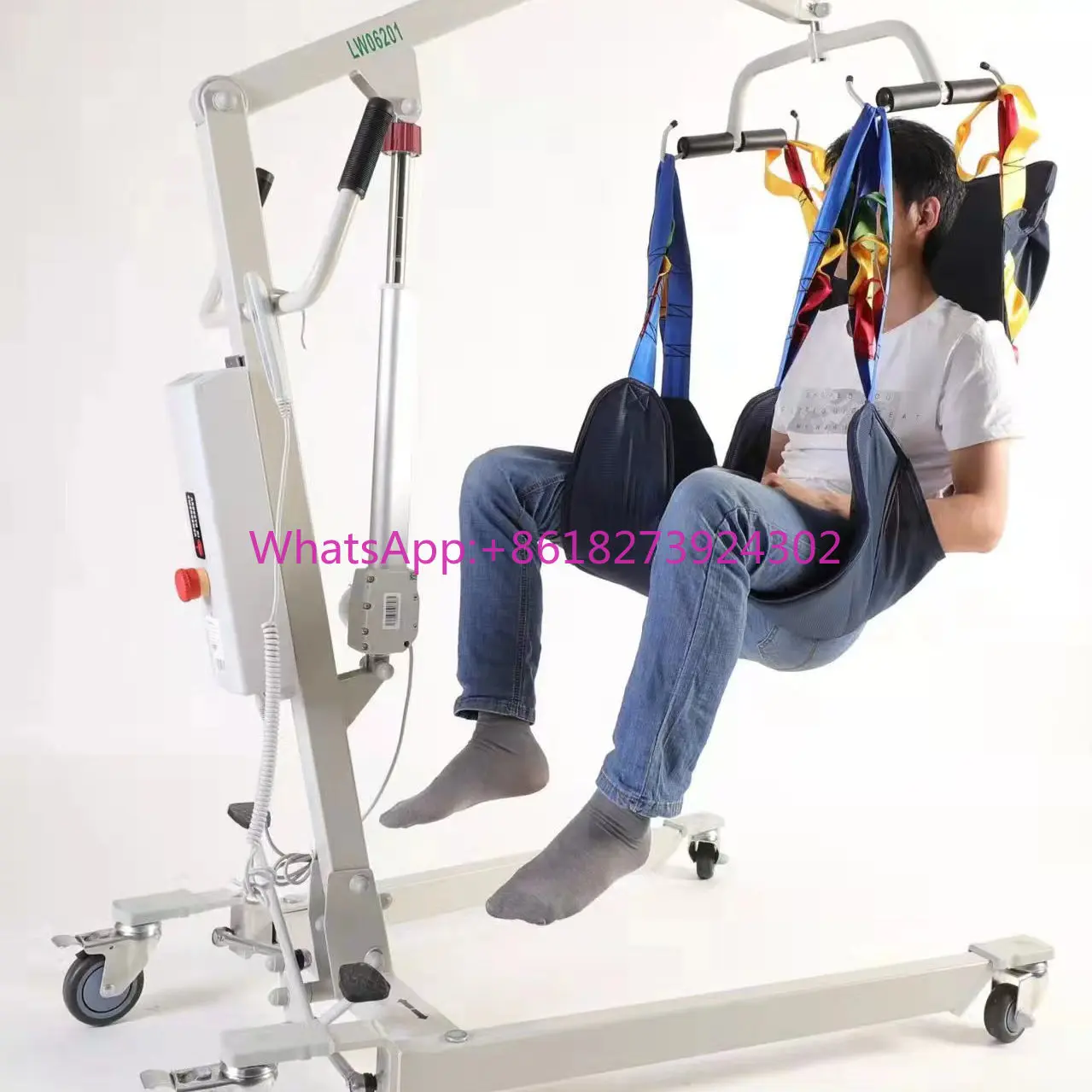 Adjustable Health Care Electric Patient Lift for Car Transfer Quick Disassembly Standing Style Hanger Walker & Rollator
Adjustable Health Care Electric Patient Lift for Car Transfer Quick Disassembly Standing Style Hanger Walker & Rollator