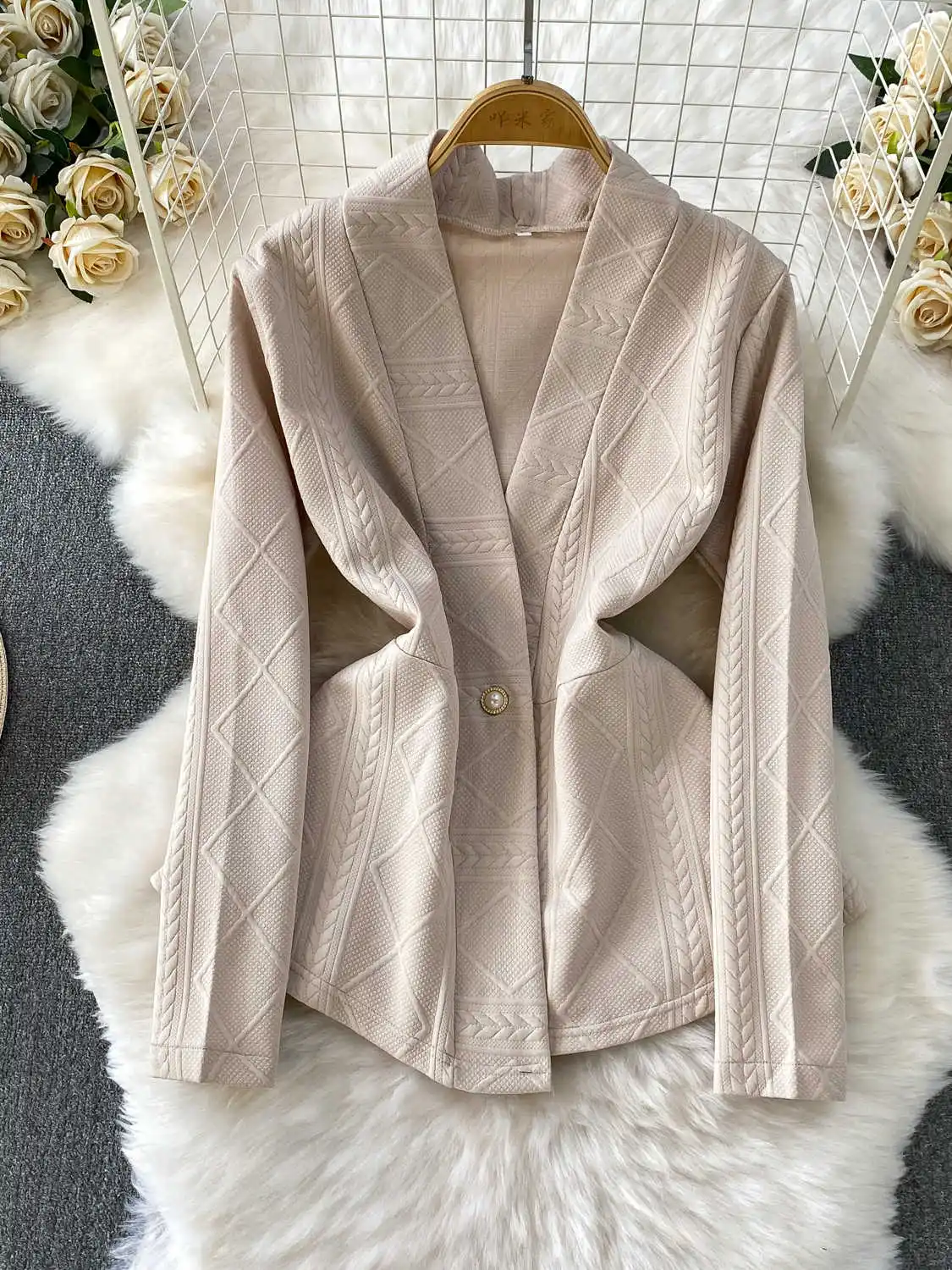 Women's Khaki Autumn Jacket Vintage Harajuku Aesthetic Elegant Manteau Long Sleeve O-Neck Jacket Outerwear 2000s Fashion Clothes
Women's Khaki Autumn Jacket Vintage Harajuku Aesthetic Elegant Manteau Long Sleeve O-Neck Jacket Outerwear 2000s Fashion Clothes