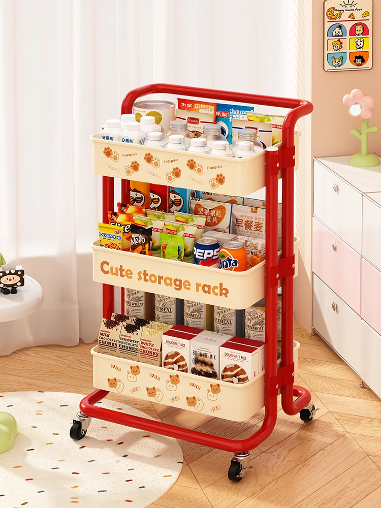 Dopamine Home Indoor Small Cart Living Room Snack Storage Rack Floor Standing Thickened Organizer Shelf for Backpacks And More
Dopamine Home Indoor Small Cart Living Room Snack Storage Rack Floor Standing Thickened Organizer Shelf for Backpacks And More