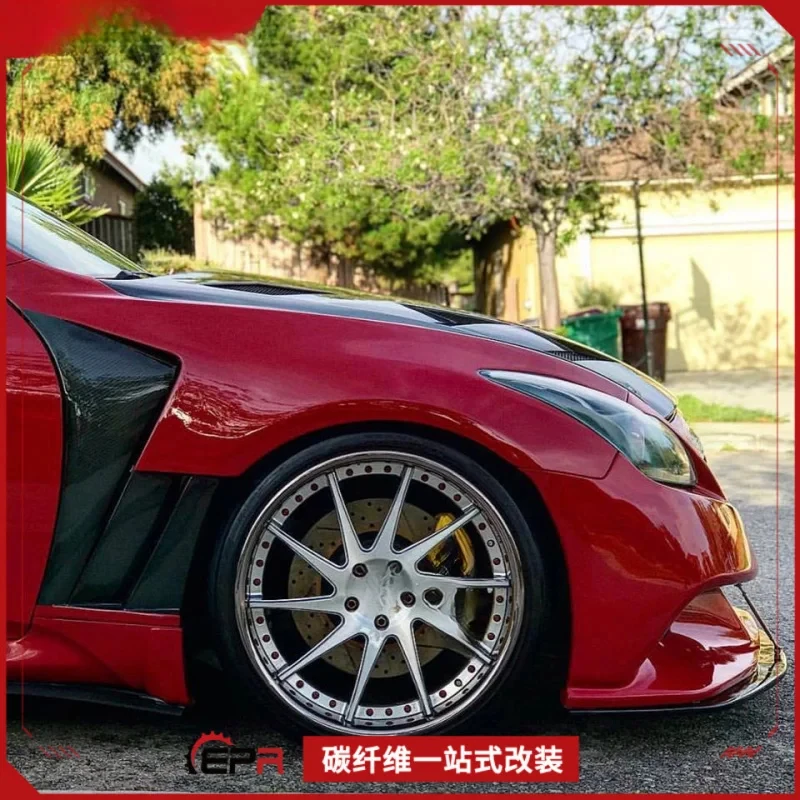 Для Infiniti G37 4-дверное вентиляционное отверстие на переднее крыло из углеродного волокна в стиле EPA
Для Infiniti G37 4-дверное вентиляционное отверстие на переднее крыло из углеродного волокна в стиле EPA