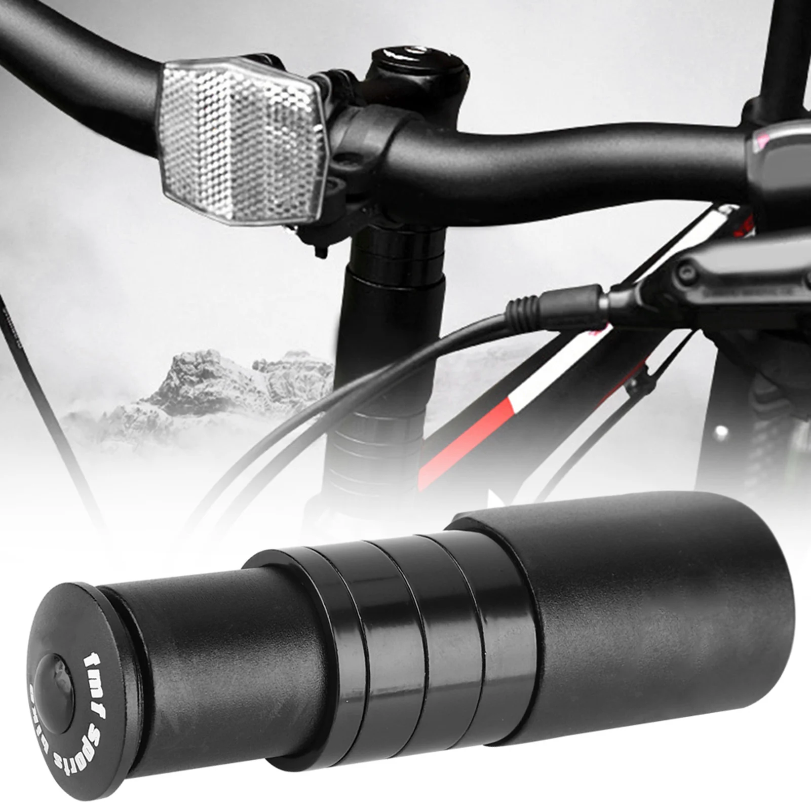 Handlebar Stem Extender Aluminum Alloy Mountain Bike Fork Stem Increased Stem Extender Device Bike Parts
Handlebar Stem Extender Aluminum Alloy Mountain Bike Fork Stem Increased Stem Extender Device Bike Parts