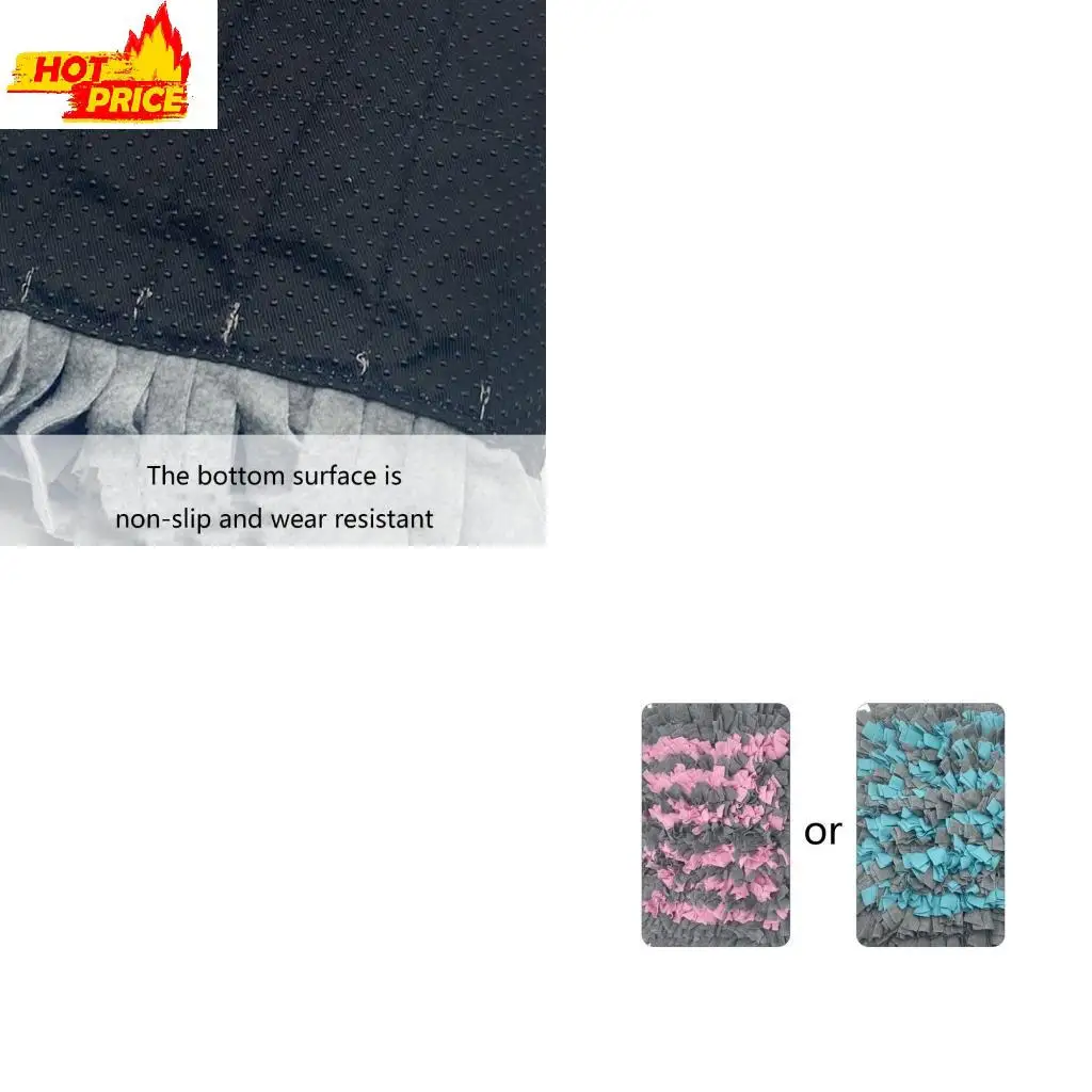 Dog Sniff Pad Pet Sniffing Blanket Pet Nose Pad Dog Snuffle Mat Outdoor Dog Toy
Dog Sniff Pad Pet Sniffing Blanket Pet Nose Pad Dog Snuffle Mat Outdoor Dog Toy