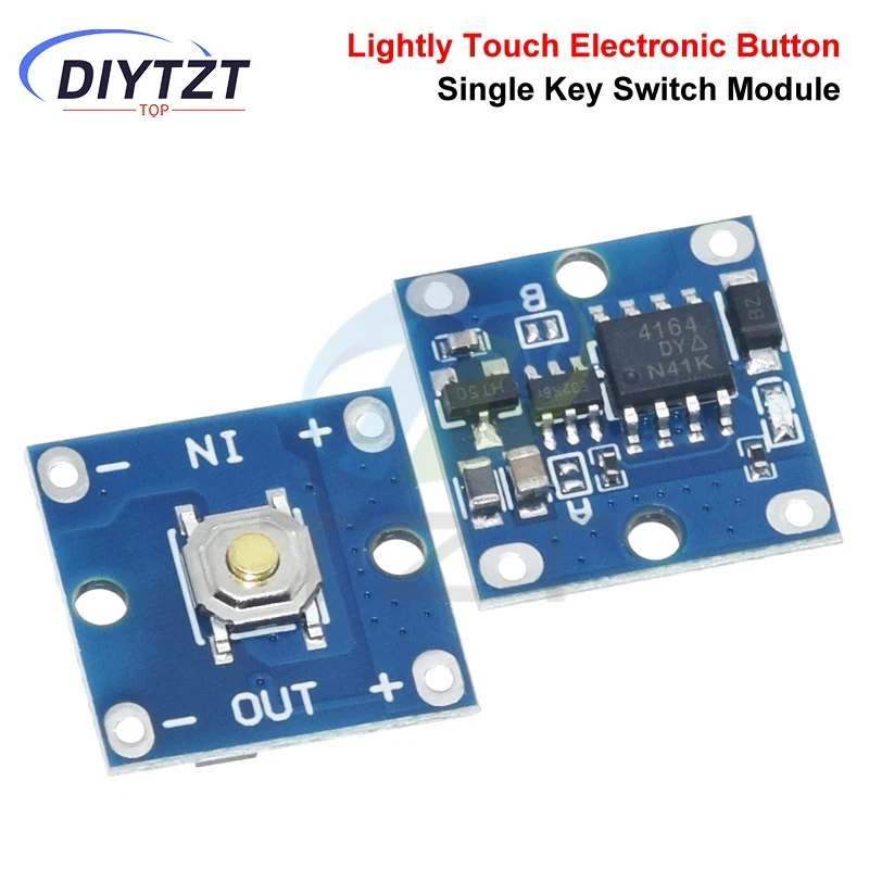 1/5PCS Light Touch Electronic Switch Module Bistable Push Button Single Button Switch Board Push Button Self-locking PWM
1/5PCS Light Touch Electronic Switch Module Bistable Push Button Single Button Switch Board Push Button Self-locking PWM