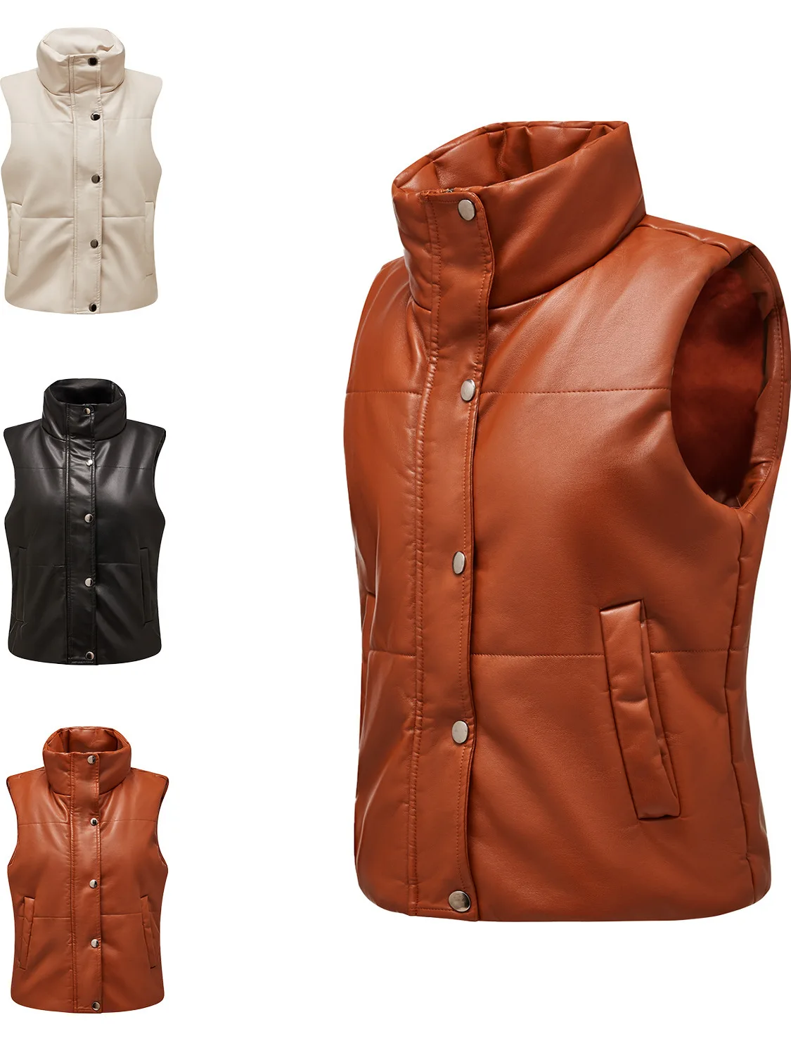 Европейский размер, хлопковый жилет без рукавов с воротником на молнии, осенне-зимний, женский, из тонкой ткани, пушистый хлопковый жилет
Европейский размер, хлопковый жилет без рукавов с воротником на молнии, осенне-зимний, женский, из тонкой ткани, пушистый хлопковый жилет