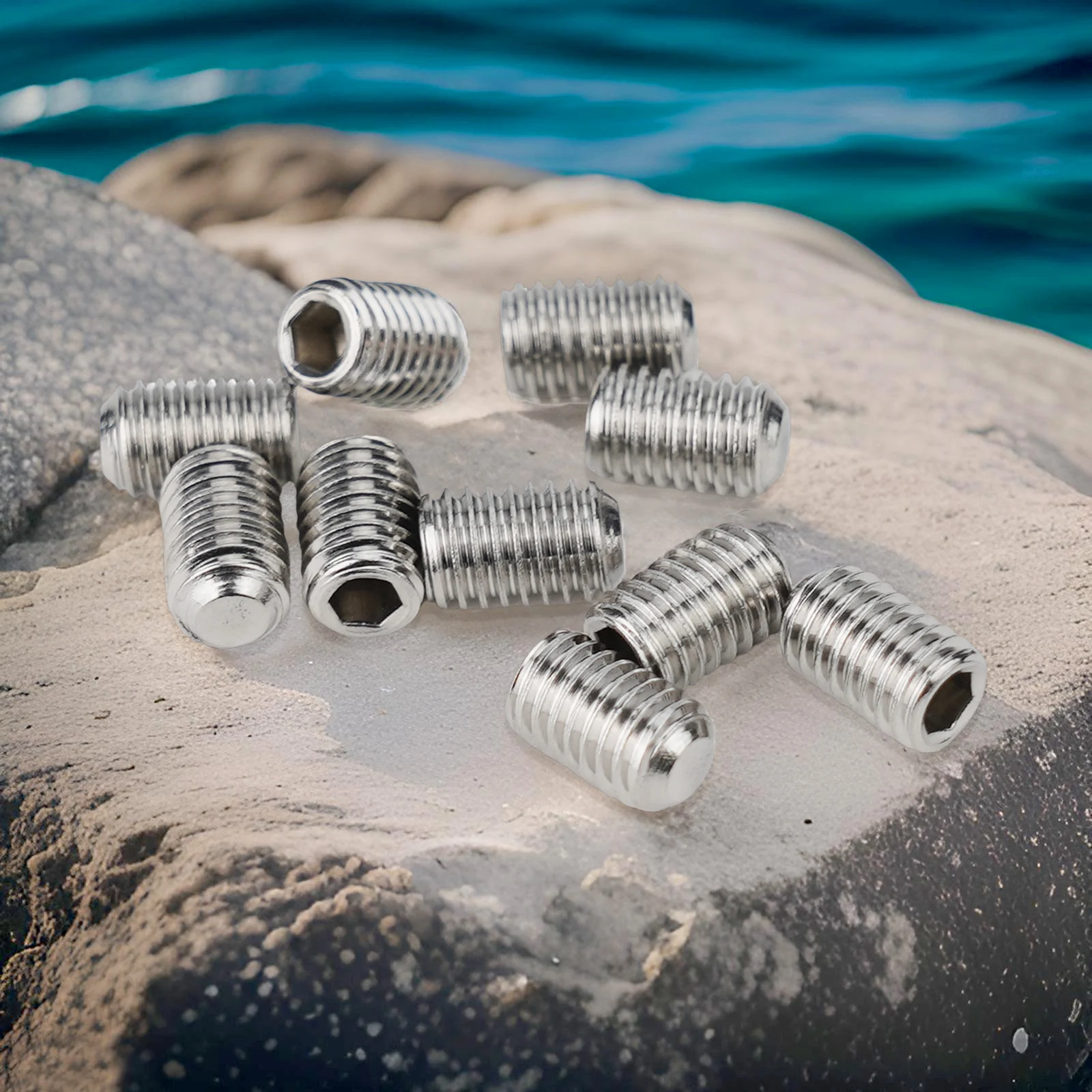 M5 Fin Plug Screws Grub Screws Set Of 10 Screws Fins Surfboard Fins Rust Corrosion Kiteboards Resistant Tail Fin Screws
M5 Fin Plug Screws Grub Screws Set Of 10 Screws Fins Surfboard Fins Rust Corrosion Kiteboards Resistant Tail Fin Screws