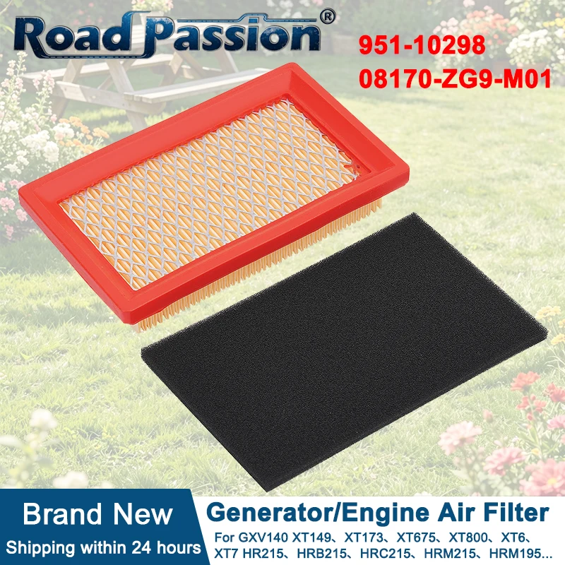 Generator/Engine Air Filter For Honda 17211-ZG9-M00 08170-ZG9-M00 08170-ZG9-M01 17218-ZG9-M00 GXV140 5HP HR215 HRB215 HRC215
Generator/Engine Air Filter For Honda 17211-ZG9-M00 08170-ZG9-M00 08170-ZG9-M01 17218-ZG9-M00 GXV140 5HP HR215 HRB215 HRC215