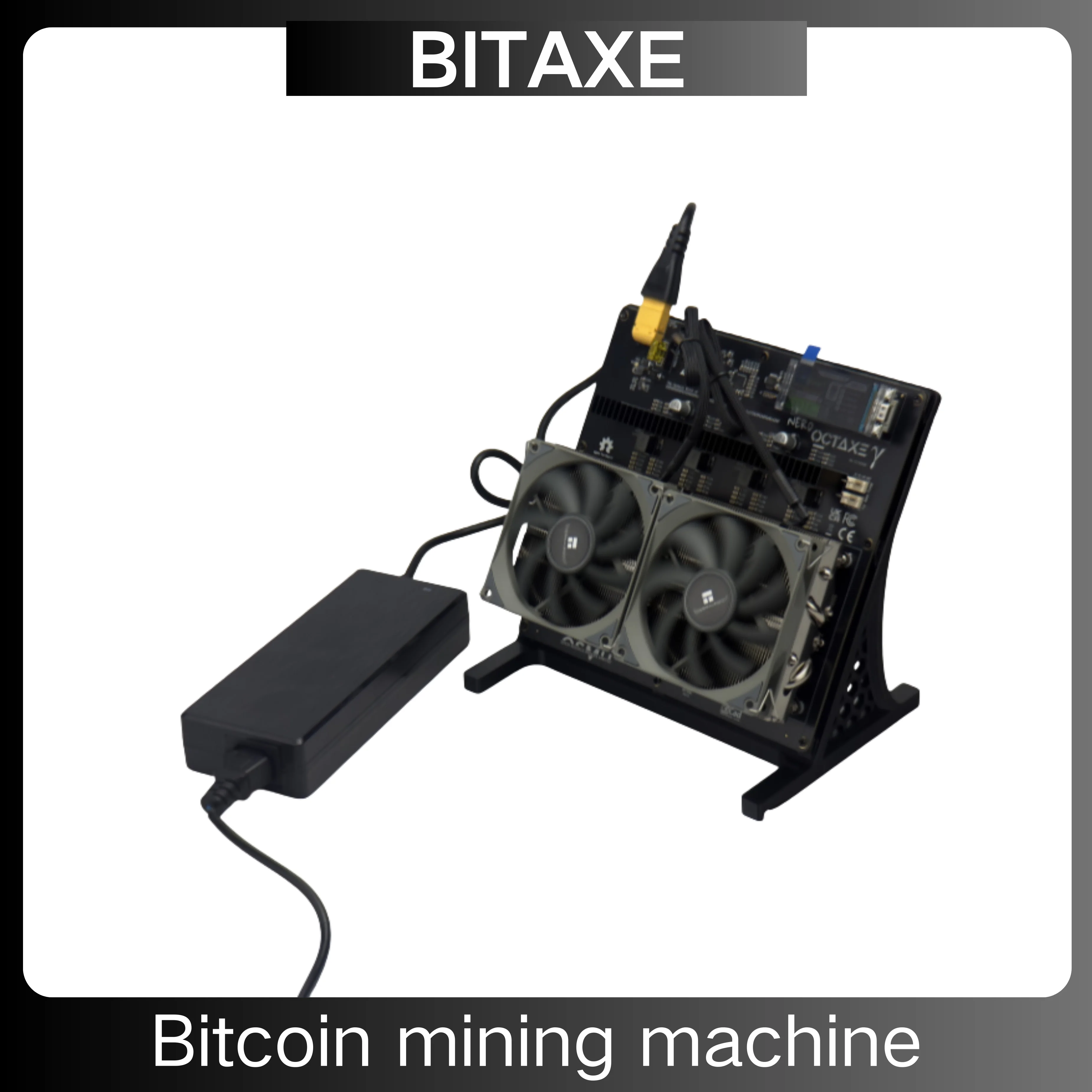 Bitcoin Miner NerdOctaxe ++ 9.6TH/s Solo Miner-High Hashrate ASIC Unit BM1387 Chip Stable Performance High-Efficiency ASIC Miner
Bitcoin Miner NerdOctaxe ++ 9.6TH/s Solo Miner-High Hashrate ASIC Unit BM1387 Chip Stable Performance High-Efficiency ASIC Miner