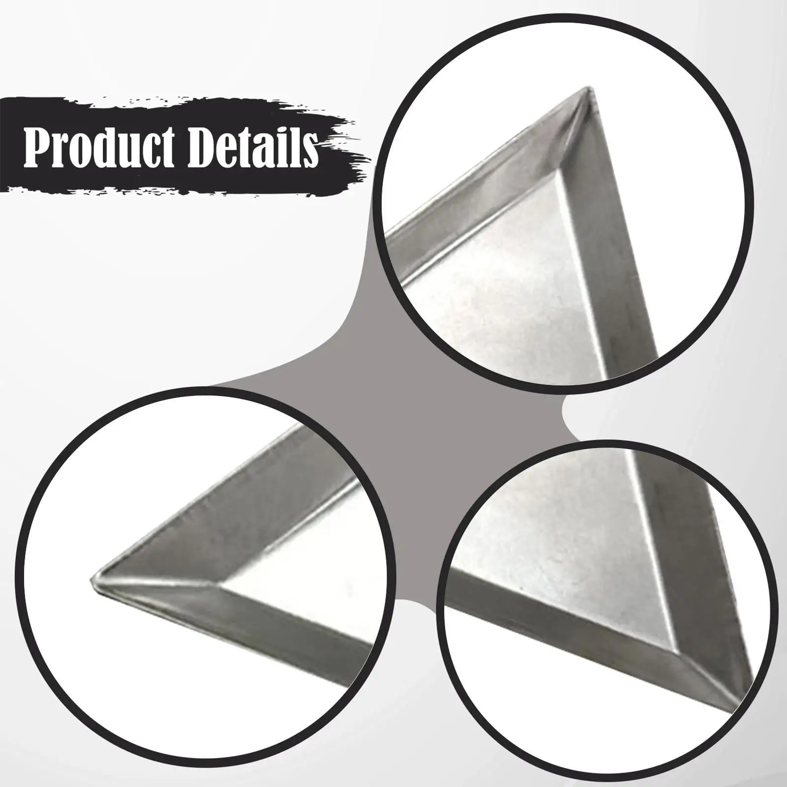 Triangle Bead Sorting Tray Stainless Steel Jewelry Tool Compact Bead Organizer for Beading Supplies and Storage
Triangle Bead Sorting Tray Stainless Steel Jewelry Tool Compact Bead Organizer for Beading Supplies and Storage