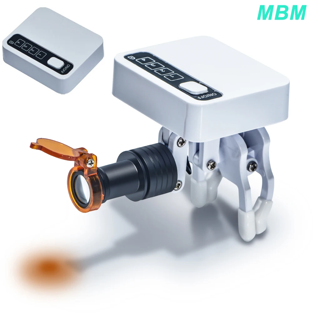 MBM Wireless Led Headlight for Surgery Dental Loupe 5W Spotlight with 2 Magnetic Rechargeable Batteries
MBM Wireless Led Headlight for Surgery Dental Loupe 5W Spotlight with 2 Magnetic Rechargeable Batteries
