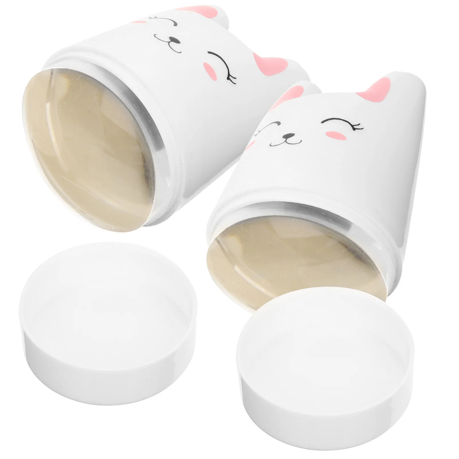 2Pcs Nail Art Stamper Silicone Head Tools for DIY Manicure Baby Thank You Ink Pad Rabbit Supplies Template Design
2Pcs Nail Art Stamper Silicone Head Tools for DIY Manicure Baby Thank You Ink Pad Rabbit Supplies Template Design