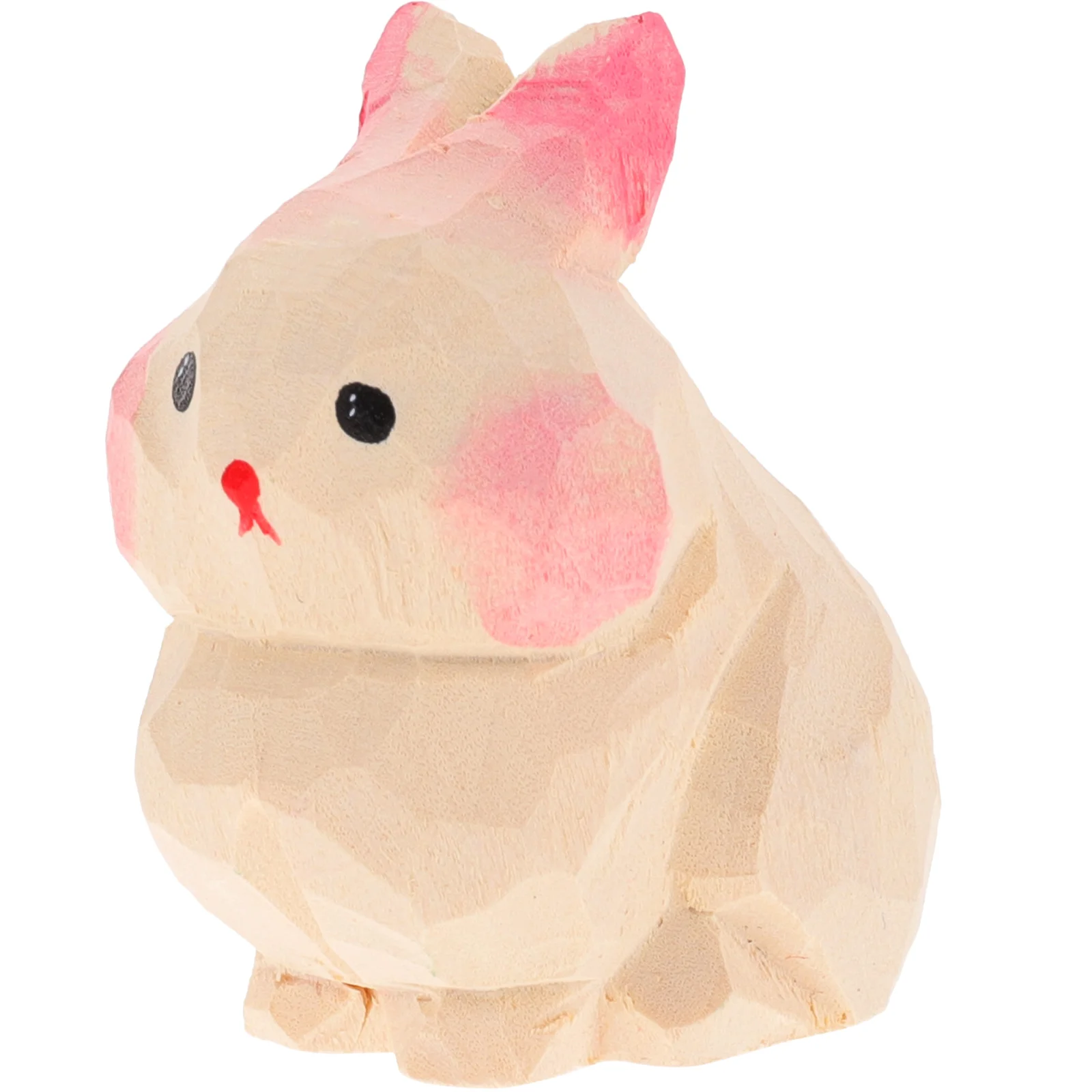 Wooden Statue Decor Lovely Bunny Figurine Easter Model Small Rabbit Adornment Craft Delicate Surface Safe Reliable Lightweight
Wooden Statue Decor Lovely Bunny Figurine Easter Model Small Rabbit Adornment Craft Delicate Surface Safe Reliable Lightweight