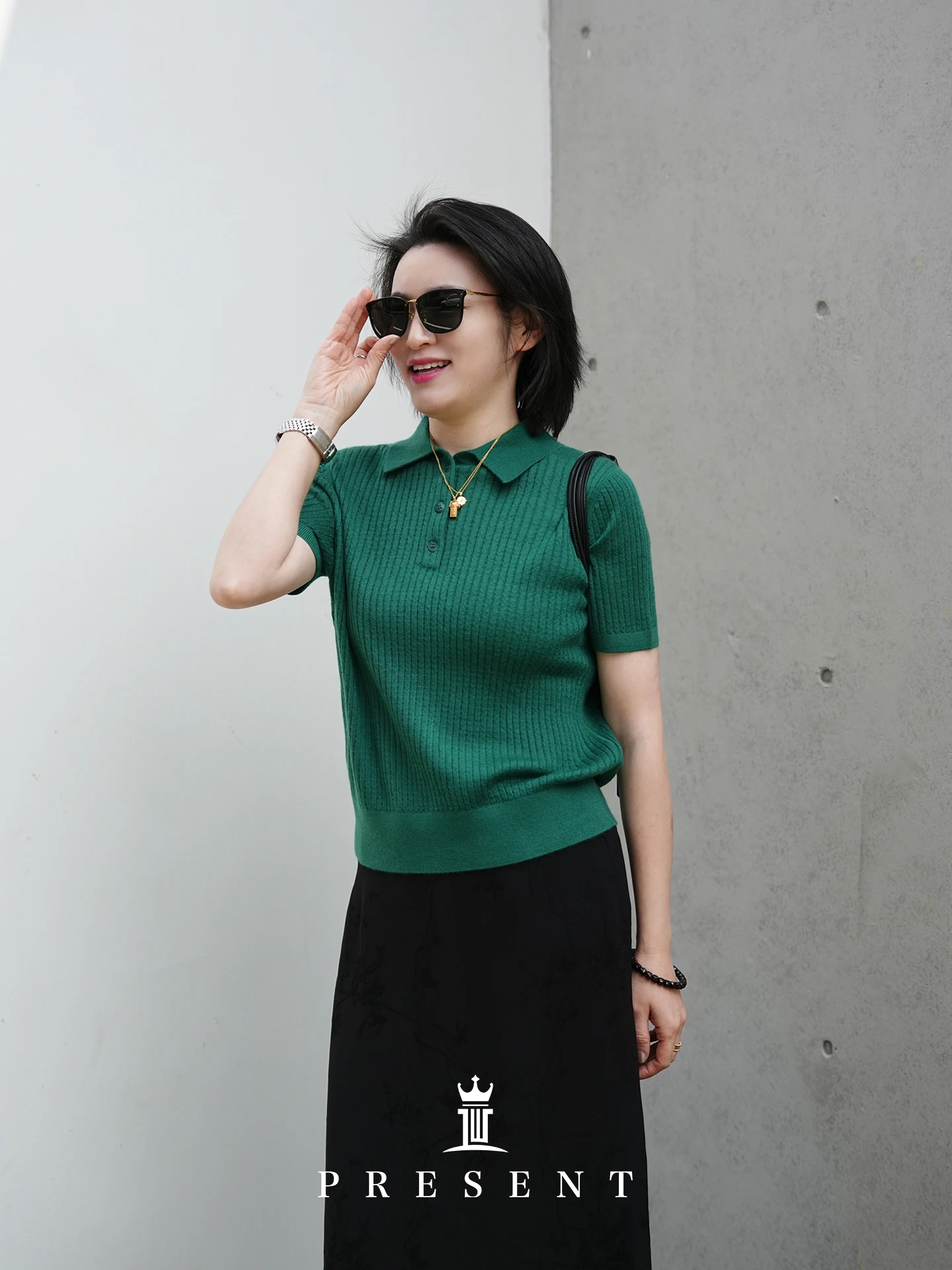 Jc Cashmere Neck Commute Slim Fit Short Sleeve T Shirt Women's Fashion Spring New Style Fine Spun Cashmere Top
Jc Cashmere Neck Commute Slim Fit Short Sleeve T Shirt Women's Fashion Spring New Style Fine Spun Cashmere Top