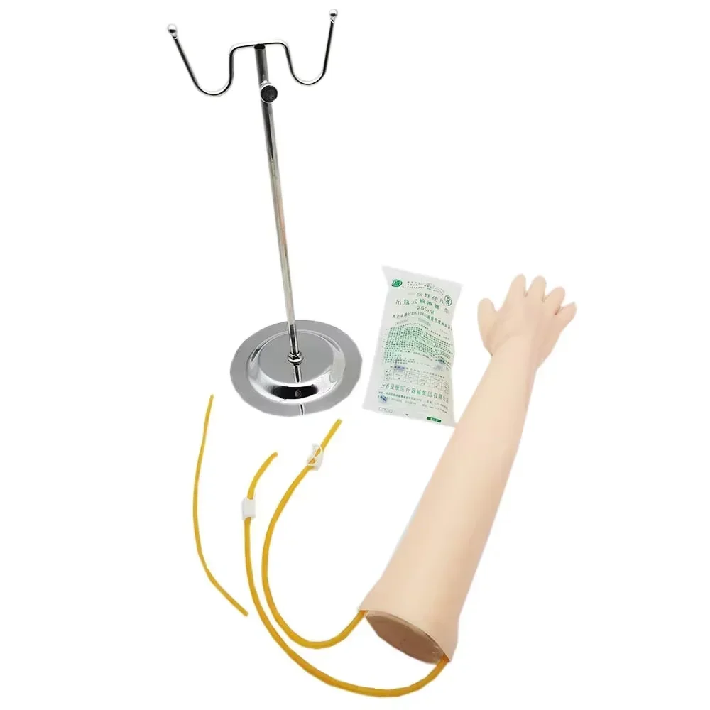 Practice Arm Kit for Vcture Practice Phlebotomy Arm with Infusion Stand Practice PVC Latex Arm with a Storage Handbag
Practice Arm Kit for Vcture Practice Phlebotomy Arm with Infusion Stand Practice PVC Latex Arm with a Storage Handbag