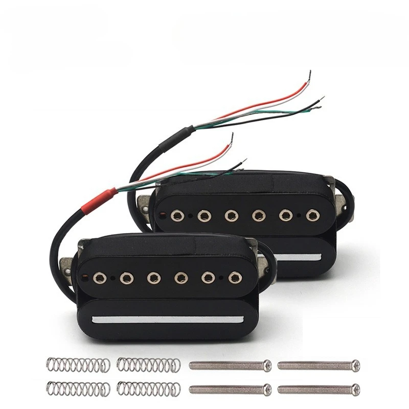 1 Set Alnico 5 Humbucker Pickup 7.5K Neck & 16.6K Bridge Pickups for LP/ST Electric Guitar
1 Set Alnico 5 Humbucker Pickup 7.5K Neck & 16.6K Bridge Pickups for LP/ST Electric Guitar