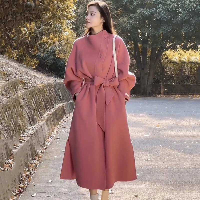 Korean Blazer Casual Windbreaker Women's Overcoat New Spring Autumn Trench Coat Female Fashion Loose Belt Single-Breasted Coats
Korean Blazer Casual Windbreaker Women's Overcoat New Spring Autumn Trench Coat Female Fashion Loose Belt Single-Breasted Coats