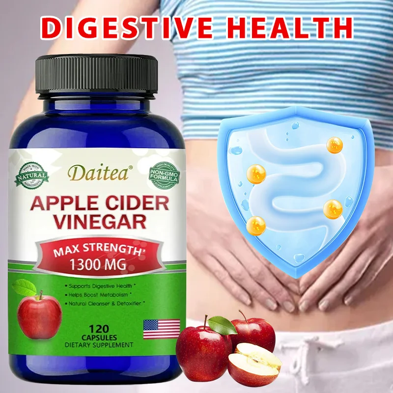 Apple Cider Vinegar Capsules, Weight Management,Fat Burning, Detox, Boosts Metabolism, and Promoting Gut Health
Apple Cider Vinegar Capsules, Weight Management,Fat Burning, Detox, Boosts Metabolism, and Promoting Gut Health