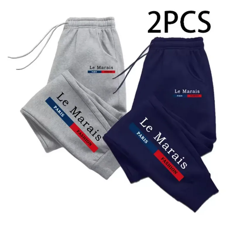 2 шт. 1 упаковка мужских спортивных штанов Paris Le Marais с принтом Jogger Pants Fall Winter Home Outdoor Comfort Casual Warm Trousers 2 в 1
2 шт. 1 упаковка мужских спортивных штанов Paris Le Marais с принтом Jogger Pants Fall Winter Home Outdoor Comfort Casual Warm Trousers 2 в 1