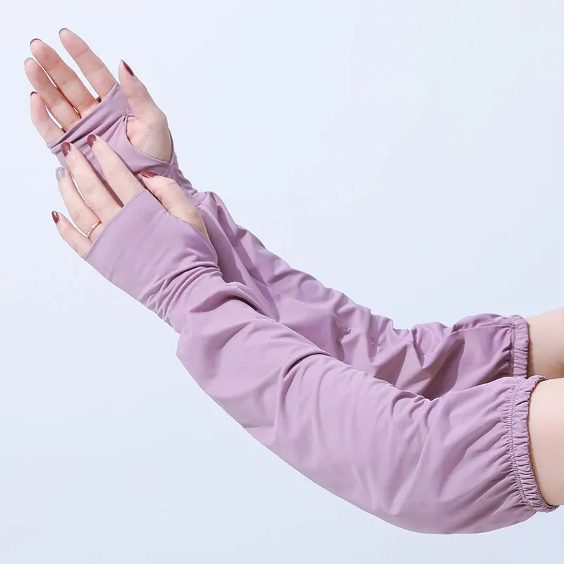 Ice Sleeve Women Summer Sunscreen Outdoor Sports Loose Thin Soft Breathable Anti-UV Drive Ride Arm Guard Fingerless Gloves
Ice Sleeve Women Summer Sunscreen Outdoor Sports Loose Thin Soft Breathable Anti-UV Drive Ride Arm Guard Fingerless Gloves