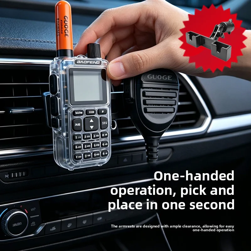 Car Holder Walkie Talkie Bracket Accessories 2in1 In Car Hand PTT Microphone Speaker Mount for Two Way Radio Mount Car Stand
Car Holder Walkie Talkie Bracket Accessories 2in1 In Car Hand PTT Microphone Speaker Mount for Two Way Radio Mount Car Stand