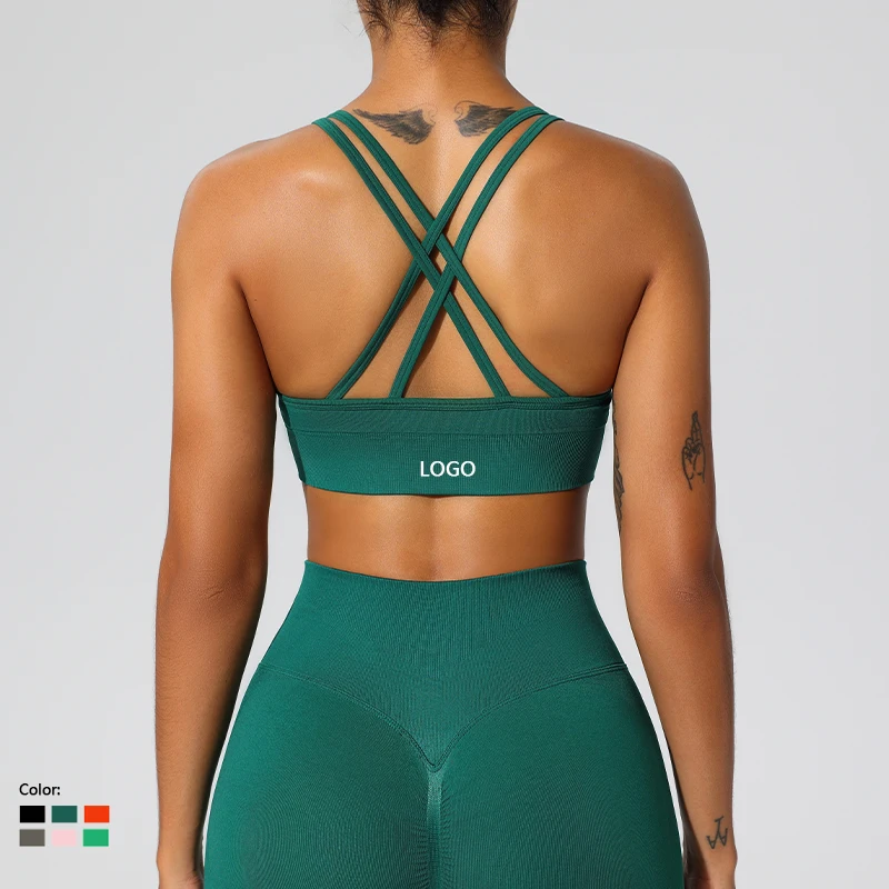HAUT SHARK Seamless Yoga clothes Sports Bra Scrunch Push-up High Support Adjustable Thin Shoulder Strap Tank Women Fitness Top
HAUT SHARK Seamless Yoga clothes Sports Bra Scrunch Push-up High Support Adjustable Thin Shoulder Strap Tank Women Fitness Top