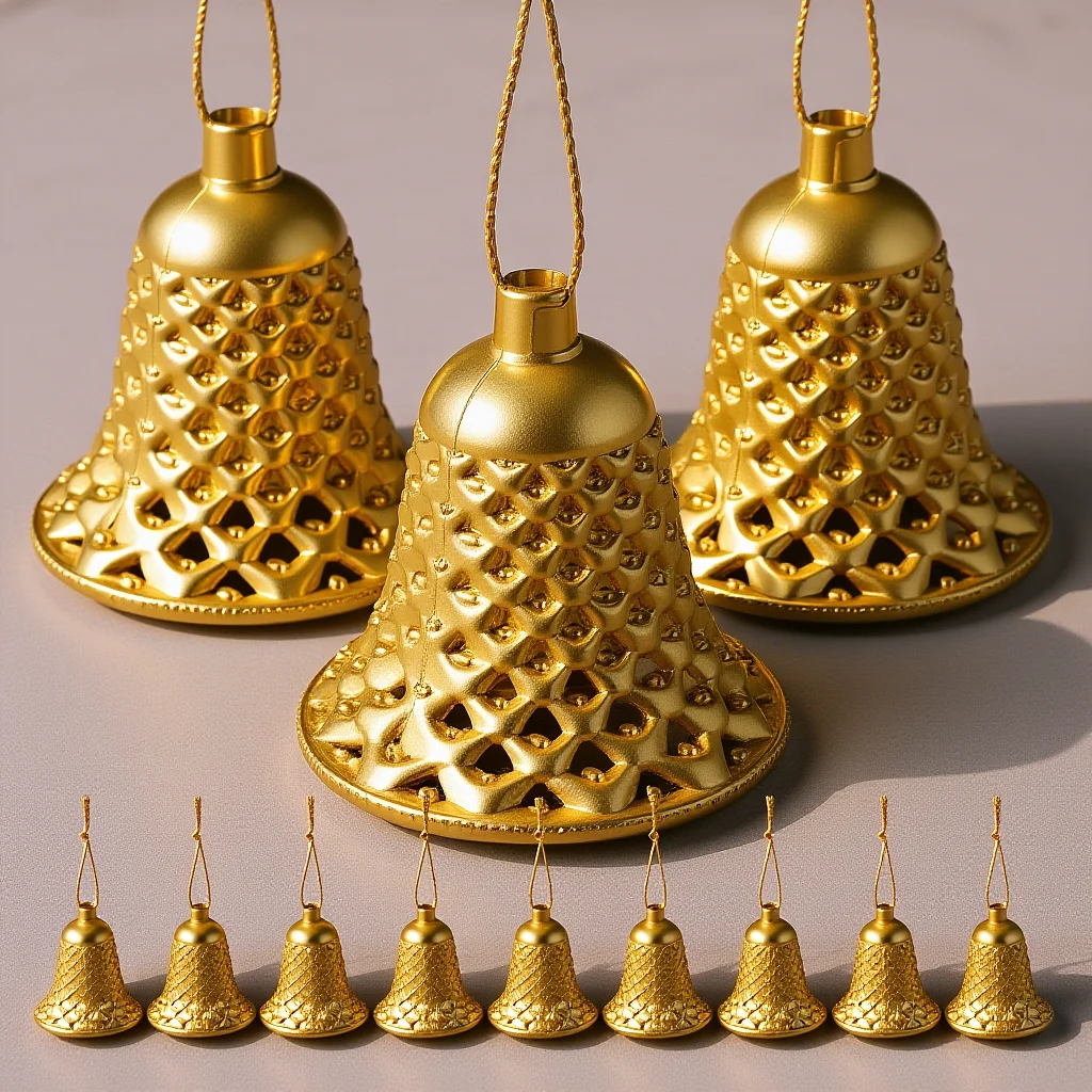 12Pcs Xmas Tree Hanging Bells Plastic Bell Ornaments Christmas Home Decoration Props Christmas Tree Decorations
12Pcs Xmas Tree Hanging Bells Plastic Bell Ornaments Christmas Home Decoration Props Christmas Tree Decorations