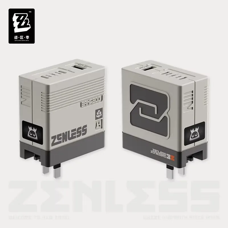 Официальный лицензионный игровой адаптер Zenless Zone Zero Rapid Power Pro Series с быстрой зарядкой 140W GaN и тремя портами
Официальный лицензионный игровой адаптер Zenless Zone Zero Rapid Power Pro Series с быстрой зарядкой 140W GaN и тремя портами