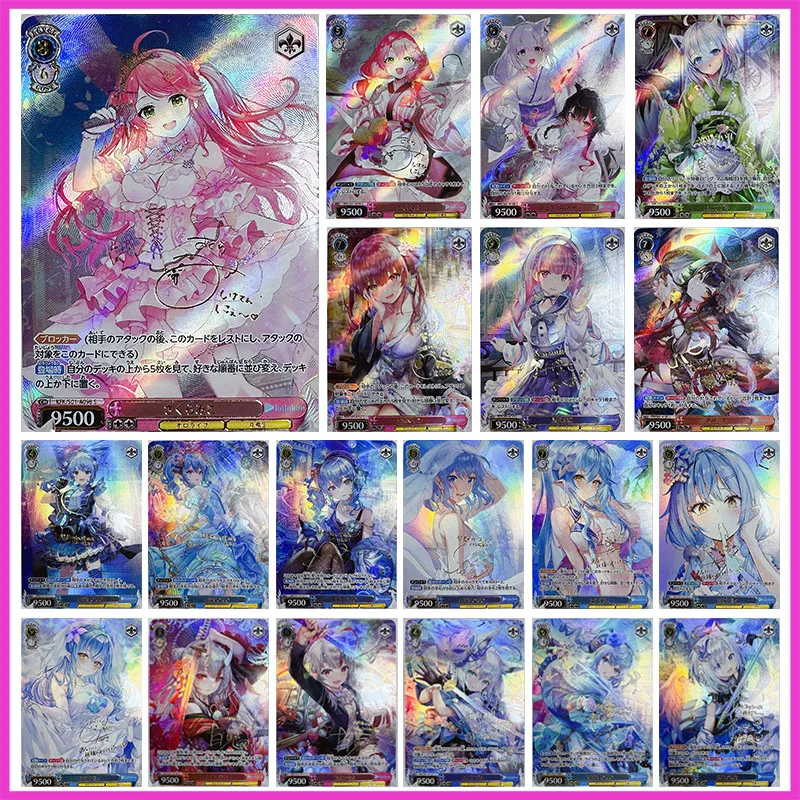 Аниме Weiss Schwarz DIY ACG игра Коллекционная карта Юihana Lamy Hoshimati Suisei Shirakami Fubuki игрушки для мальчиков подарок на день рождения
Аниме Weiss Schwarz DIY ACG игра Коллекционная карта Юihana Lamy Hoshimati Suisei Shirakami Fubuki игрушки для мальчиков подарок на день рождения