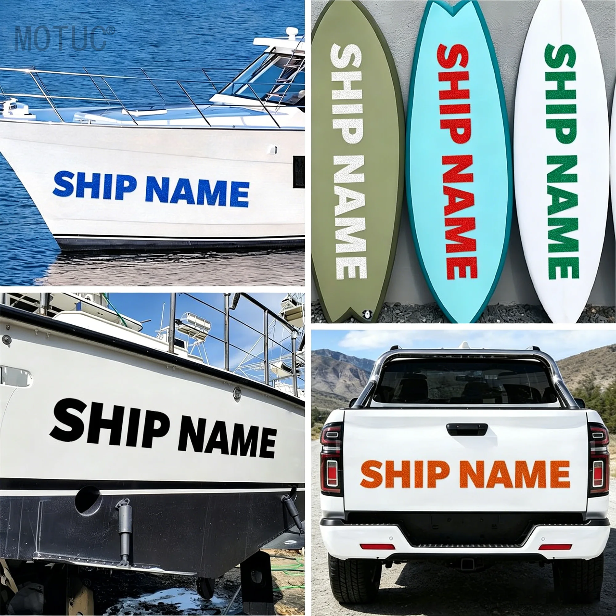 1PC Custom Fashion Boat Body Decal Waterproof Sun Protection Marine Sticker Yacht Kayak DIY Home Outdoor Decor Accessories
1PC Custom Fashion Boat Body Decal Waterproof Sun Protection Marine Sticker Yacht Kayak DIY Home Outdoor Decor Accessories