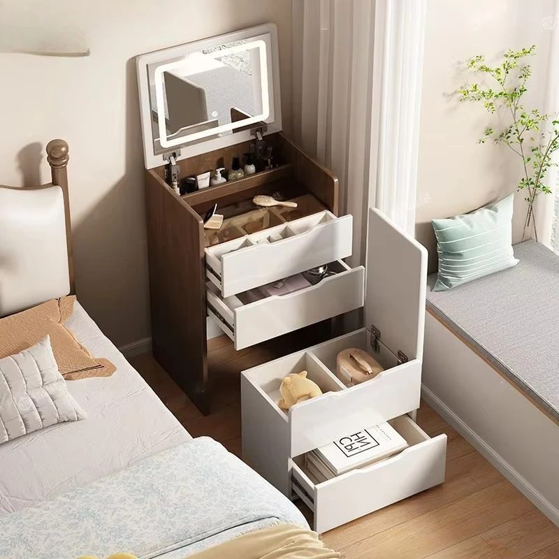 Living Furniture New Design Flip-top Wood Dresser with Led Mirror Small Cheap Girls Makeup Vanity Luxury Vintage Dressing Table
Living Furniture New Design Flip-top Wood Dresser with Led Mirror Small Cheap Girls Makeup Vanity Luxury Vintage Dressing Table