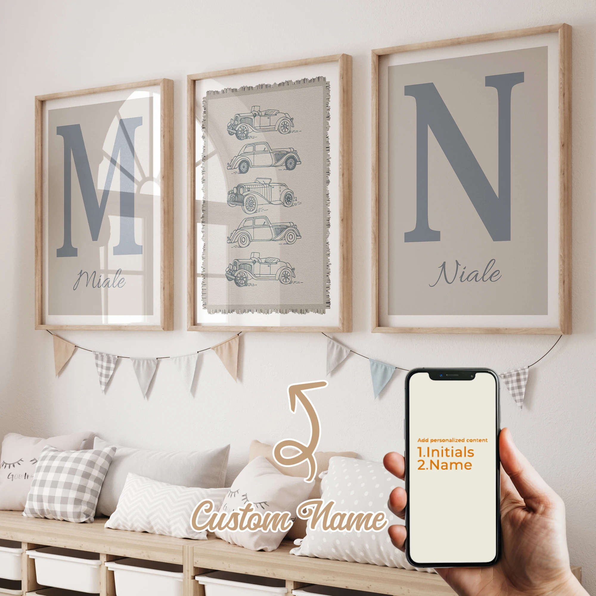 3pcs Personalized Custom Name Cute Cartoon Car Wall Art Print Picture For Living Room Kids Boy Room Home Decor Gift
3pcs Personalized Custom Name Cute Cartoon Car Wall Art Print Picture For Living Room Kids Boy Room Home Decor Gift