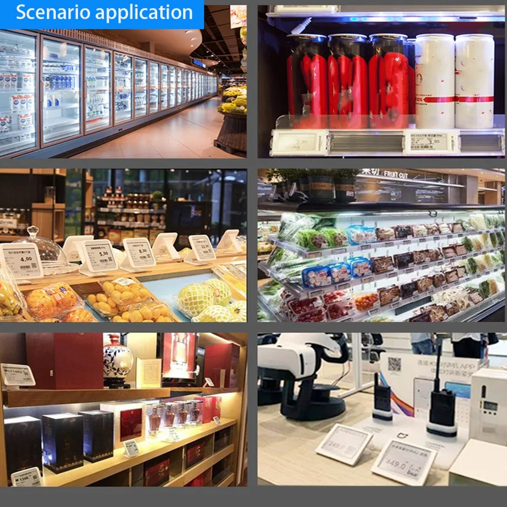 A43MM 2.1 Inch Electronic Price Tag ESL TFT Screen Display No Messy Writing Bluetooth Connect Management for Android APP 4Pcs
A43MM 2.1 Inch Electronic Price Tag ESL TFT Screen Display No Messy Writing Bluetooth Connect Management for Android APP 4Pcs