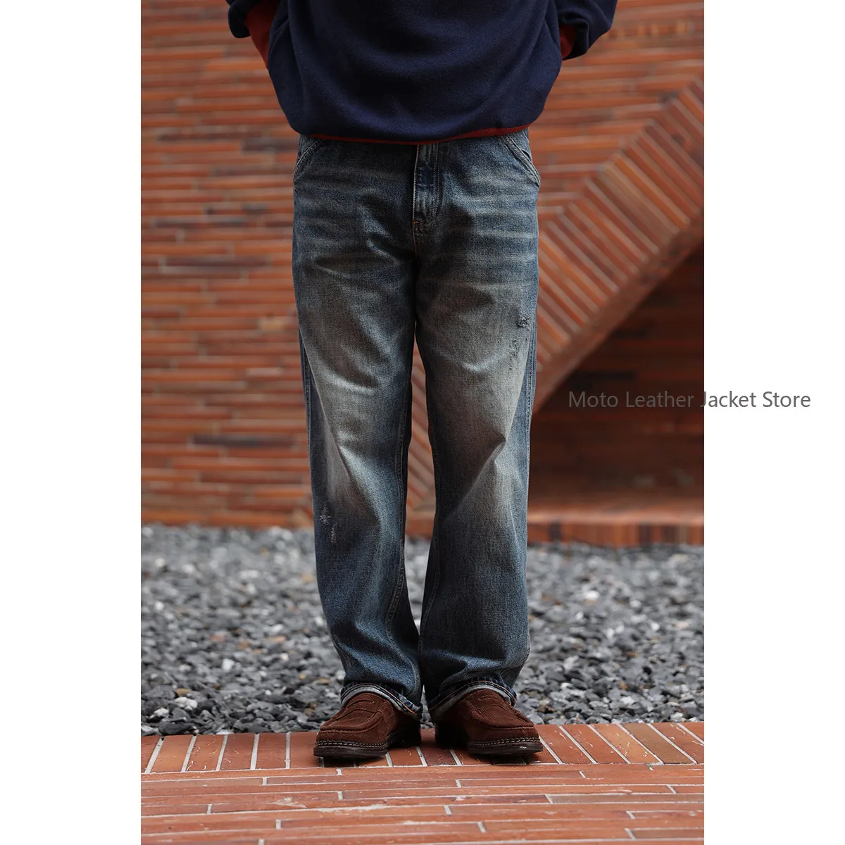 Secondorder FW22 Vintage Washed Denim Trousers Retro Washed Selvedge Denim Jeans Classic Casual Pants
Secondorder FW22 Vintage Washed Denim Trousers Retro Washed Selvedge Denim Jeans Classic Casual Pants
