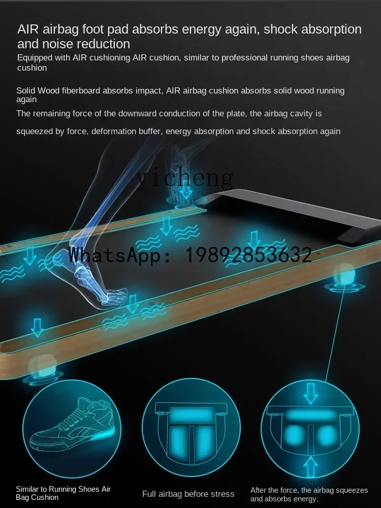 A1 household small foldable multi-function silent indoor gym special walking machine
A1 household small foldable multi-function silent indoor gym special walking machine